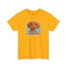 Load image into Gallery viewer, Resting Vizsla Face T-Shirt | Vizsla Dog Tee, Dog Lover Shirt
