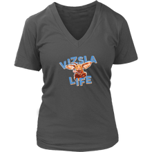 Load image into Gallery viewer, Vizsla Life Womens V-Neck Shirt