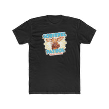 Load image into Gallery viewer, Squirrel Patrol Vizsla Division - Men's Cotton Crew Tee for Vizsla Puppy Dog lovers