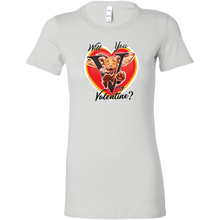 Load image into Gallery viewer, Will You V My Valentine? Super Vizsla Womens Shirt