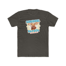 Load image into Gallery viewer, Squirrel Patrol Vizsla Division - Men's Cotton Crew Tee for Vizsla Puppy Dog lovers