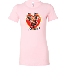 Load image into Gallery viewer, Will You V My Valentine? Super Vizsla Womens Shirt