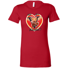 Load image into Gallery viewer, Will You V My Valentine? Super Vizsla Womens Shirt