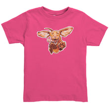 Load image into Gallery viewer, Super Vizsla Ringpspun Cotton Toddler Shirt