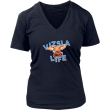 Load image into Gallery viewer, Vizsla Life Womens V-Neck Shirt