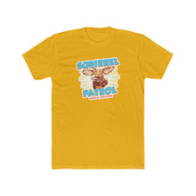 Load image into Gallery viewer, Squirrel Patrol Vizsla Division - Men's Cotton Crew Tee for Vizsla Puppy Dog lovers