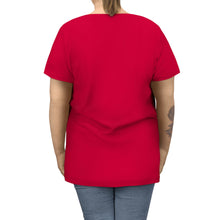 Load image into Gallery viewer, Super Vizsla Squirrel Patrol Women's Curvy Tee