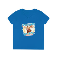 Load image into Gallery viewer, Squirrel Patrol Vizsla Division Ladies' V-Neck T-Shirt