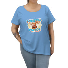 Load image into Gallery viewer, Super Vizsla Squirrel Patrol Women's Curvy Tee