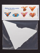 Load image into Gallery viewer, Happy playing excited jumping smiling Hungarian Vizsla dog decal