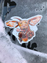 Load image into Gallery viewer, hungarian vizsla dog decal sticker on a car window in car wash