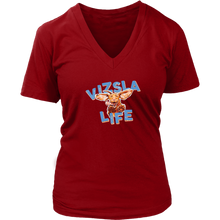 Load image into Gallery viewer, Vizsla Life Womens V-Neck Shirt