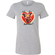Load image into Gallery viewer, Will You V My Valentine? Super Vizsla Womens Shirt