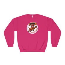 Load image into Gallery viewer, Vizsla Dog Mom Sweatshirt | Cute Running Vizsla Crewneck
