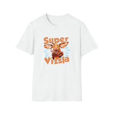Load image into Gallery viewer, Super Vizsla Unisex Softstyle T-Shirt for Hungarian Vizsla Dog and Puppy lovers
