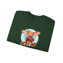 Load image into Gallery viewer, Vizsla Dad Sweatshirt | Vizsla Dog Illustration, Dog Lover Apparel
