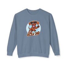 Load image into Gallery viewer, Vizsla Dad Crewneck Sweatshirt – Cute Vizsla Dog Dad Pullover

