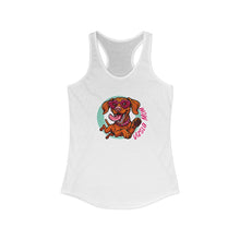 Load image into Gallery viewer, Vizsla Mom Racerback Tank Top - Next Level Women's Tank, Hungarian Vizsla Gift
