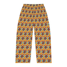 Load image into Gallery viewer, Vizsla Dad Pajama Pants - Men's Cozy All-Over Leaping Vizsla Print Loungewear
