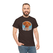 Load image into Gallery viewer, Cloudy with a Chance of Nope Dog Tee | Cute Vizsla Weather Graphic
