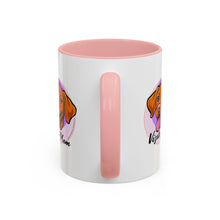Load image into Gallery viewer, Mug, Happy Hungarian Vizsla Puppy Coffee Cup, Dog Lover Gift, Cute Pet Owner Present, Animal Theme Tea Mug, Dog Mom Mug
