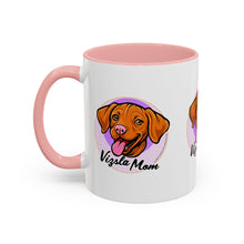 Load image into Gallery viewer, Mug, Happy Hungarian Vizsla Puppy Coffee Cup, Dog Lover Gift, Cute Pet Owner Present, Animal Theme Tea Mug, Dog Mom Mug
