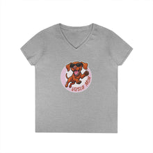 Load image into Gallery viewer, Vizsla Mom T-Shirt | Cute Running Vizsla Dog Graphic
