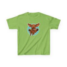 Load image into Gallery viewer, Vizsla Kids Shirt, Jumping Puppy Tee, Cute Vizsla Dog T-Shirt for Boys and Girls, Toddler Youth Vizsla Lover Gift, Hungarian Pointer
