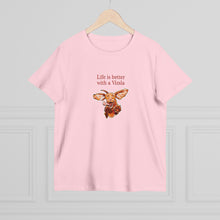 Load image into Gallery viewer, Life is better with a Vizsla - Womens Triblend T shirt for Hungarian Vizsla dog lovers

