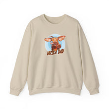 Load image into Gallery viewer, Vizsla Dad Sweatshirt | Vizsla Dog Illustration, Dog Lover Apparel
