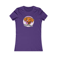 Load image into Gallery viewer, Vizsla Puppy Mom Graphic Tee, Hungarian Vizsla Dog Lover Shirt, Pet Parent Gift, Casual Wear, Animal Lover T-Shirt, Dog Mom Apparel

