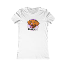 Load image into Gallery viewer, Vizsla Puppy Mom Graphic Tee, Hungarian Vizsla Dog Lover Shirt, Pet Parent Gift, Casual Wear, Animal Lover T-Shirt, Dog Mom Apparel
