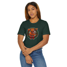 Load image into Gallery viewer, Festive Vizsla Dog Tee - Perfect for Pet Lovers, Holiday Wear, Christmas Gift, Casual Style, Family Gatherings
