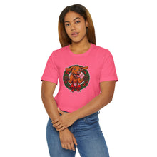 Load image into Gallery viewer, Festive Vizsla Dog Tee - Perfect for Pet Lovers, Holiday Wear, Christmas Gift, Casual Style, Family Gatherings
