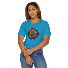 Load image into Gallery viewer, Festive Vizsla Dog Tee - Perfect for Pet Lovers, Holiday Wear, Christmas Gift, Casual Style, Family Gatherings
