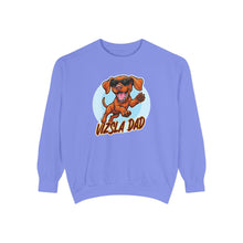 Load image into Gallery viewer, Vizsla Dad Sweatshirt - Cute Running Vizsla Dog Graphic Crewneck

