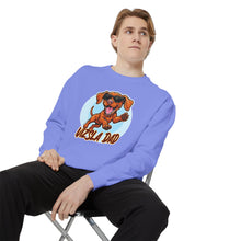 Load image into Gallery viewer, Vizsla Dad Sweatshirt - Cute Running Vizsla Dog Graphic Crewneck
