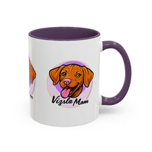 Load image into Gallery viewer, Mug, Happy Hungarian Vizsla Puppy Coffee Cup, Dog Lover Gift, Cute Pet Owner Present, Animal Theme Tea Mug, Dog Mom Mug
