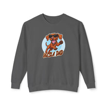 Load image into Gallery viewer, Vizsla Dad Crewneck Sweatshirt – Cute Vizsla Dog Dad Pullover

