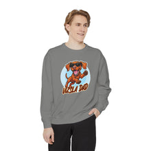 Load image into Gallery viewer, Vizsla Dad Sweatshirt - Cute Running Vizsla Dog Graphic Crewneck
