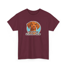 Load image into Gallery viewer, Resting Vizsla Face T-Shirt | Vizsla Dog Tee, Dog Lover Shirt
