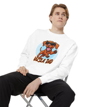 Load image into Gallery viewer, Vizsla Dad Sweatshirt - Cute Running Vizsla Dog Graphic Crewneck
