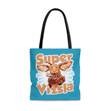 Load image into Gallery viewer, Super Vizsla Tote Bag
