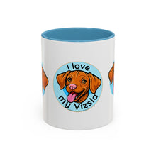 Load image into Gallery viewer, Vizsla Love Coffee Mug, Dog Lover Gift, Personalized Pet Mug, Animal Appreciation, Fun Home Decor
