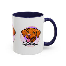 Load image into Gallery viewer, Mug, Happy Hungarian Vizsla Puppy Coffee Cup, Dog Lover Gift, Cute Pet Owner Present, Animal Theme Tea Mug, Dog Mom Mug
