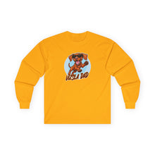 Load image into Gallery viewer, Vizsla Dad Long Sleeve Tee | Happy Vizsla Dog Illustration
