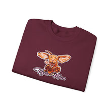 Load image into Gallery viewer, Crewneck Sweatshirt  "Vizsla Mom" Design
