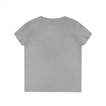 Load image into Gallery viewer, Cute Vizsla Illustration Ladies V-Neck T-Shirt
