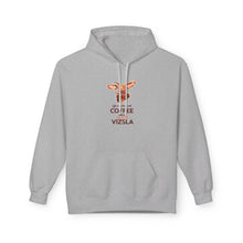 Load image into Gallery viewer, Life is better with COFFEE and a Crazy VIZSLA Hoodie | Vizsla Dog Lover Coffee Shirt Design
