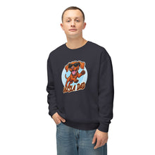Load image into Gallery viewer, Vizsla Dad Crewneck Sweatshirt – Cute Vizsla Dog Dad Pullover
